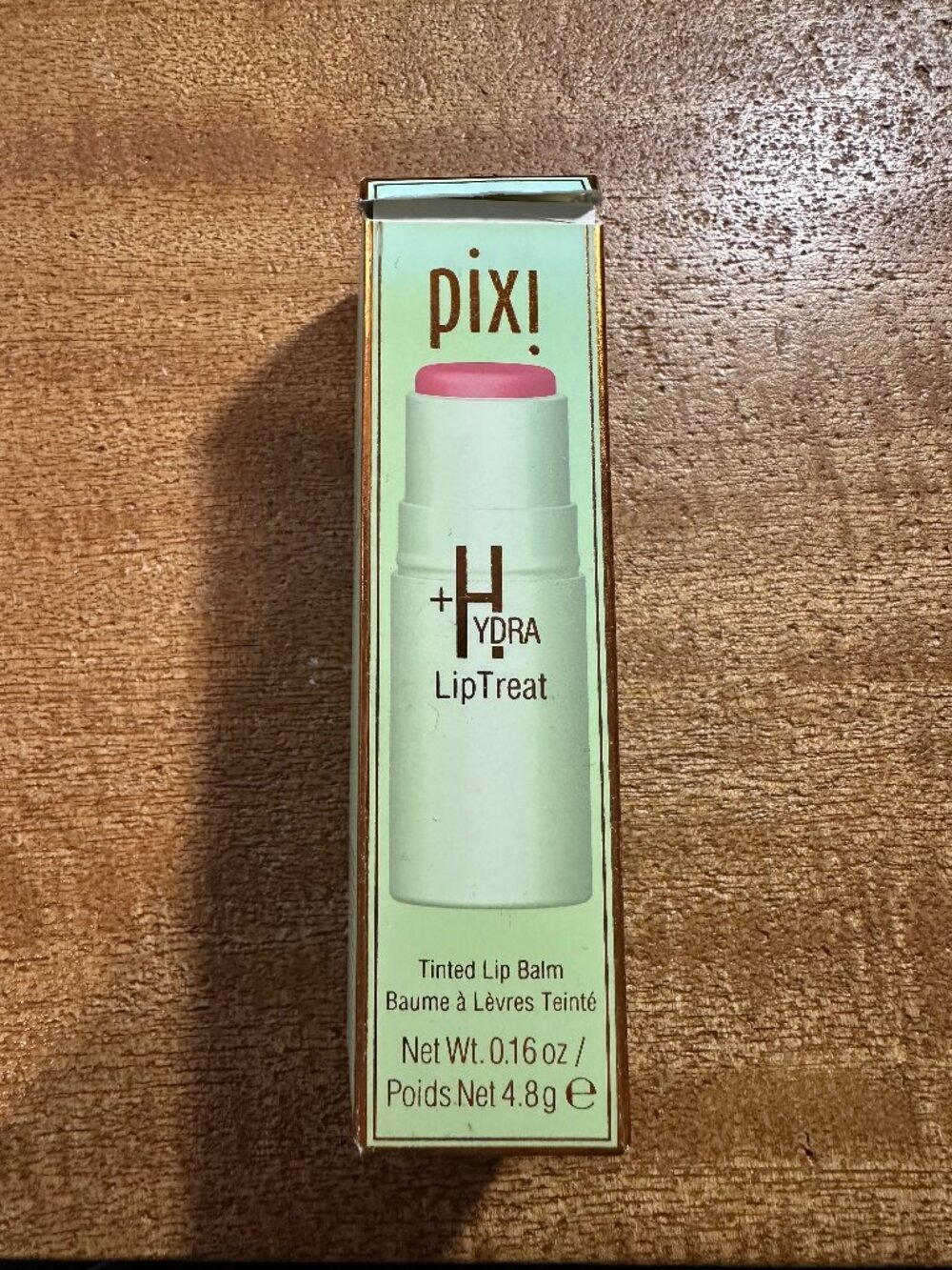 Pixi +Hydra Tinted Lip Balm Color Rosette New in Box Unopened .16oz